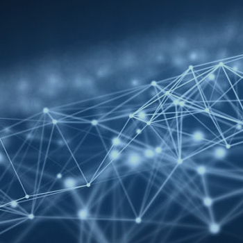 Graphic that shows a network Graphic that shows a network